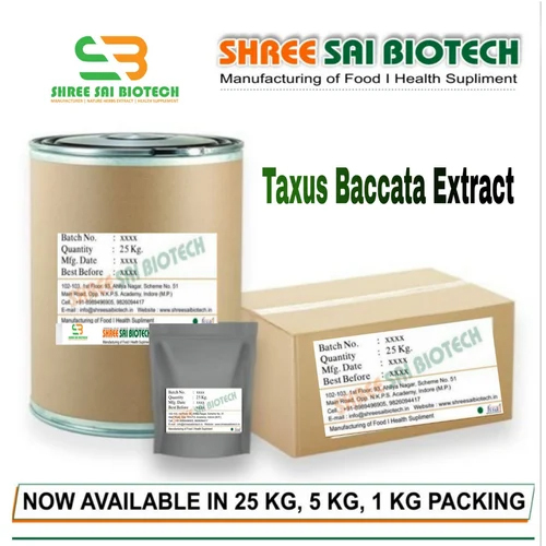 Taxus Baccata Extract By Shree Sai Biotech