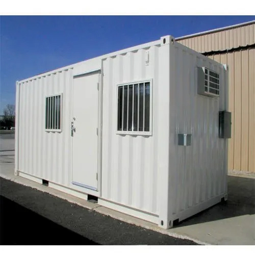 White Industrial Portable Office Cabin