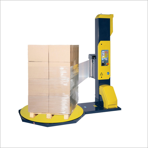 Pallet Wrapping Machine - Semi-automatic, Plastic Construction | Auxiliary Cleaner Feature Included