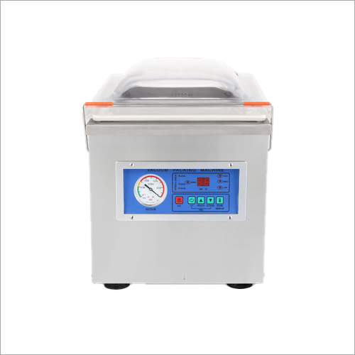 Vacuum Packaging Machine - Steel, Silver | Semi-automatic, Highly Efficient Performance