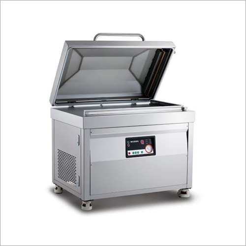 Vacuum Packaging Machine - Steel, Silver | Semi-automatic, Highly Efficient Performance