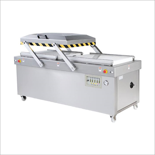 Vacuum Packaging Machine - Steel, Silver | Semi-automatic, Highly Efficient Performance
