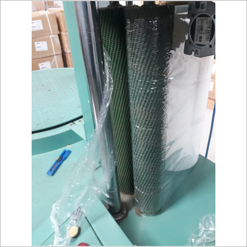 Stretch Wrapping Machine - Iron, Semi-automatic, Computerized | Efficient Packaging Solution For Secure Loads