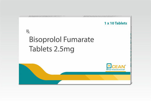 बिसोप्रोलोल फ्यूमरेट 2.5mg टैबलेट - सामान्य दवाएं