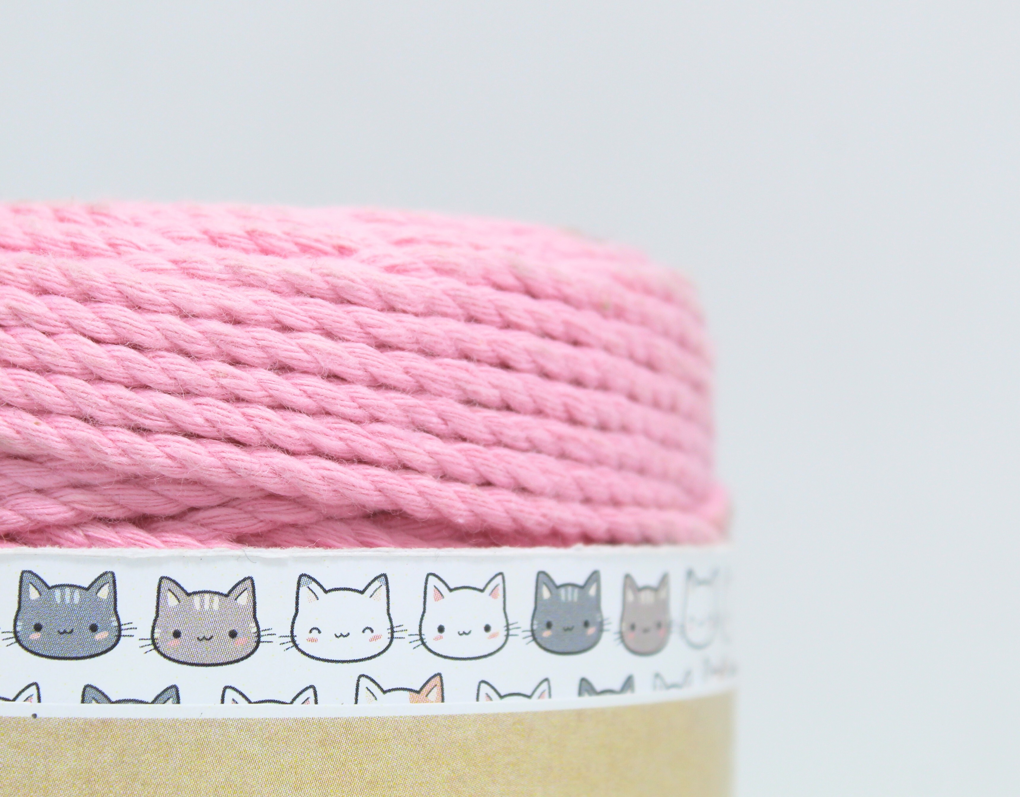 Macrame Cord Thread For Craft - Baby Pink Eco-friendly