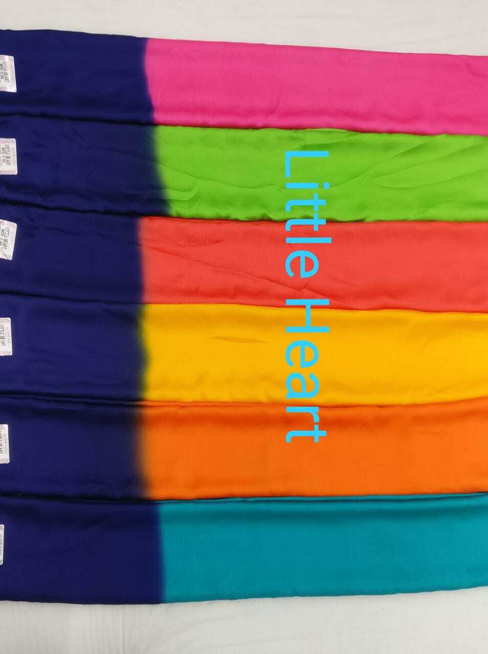 Shiffon 2d Plain Fabric - 44 Meter Width, Multicolor | Quick Dry, Smooth, Washable, Ideal For Suit & Saree Dress Material