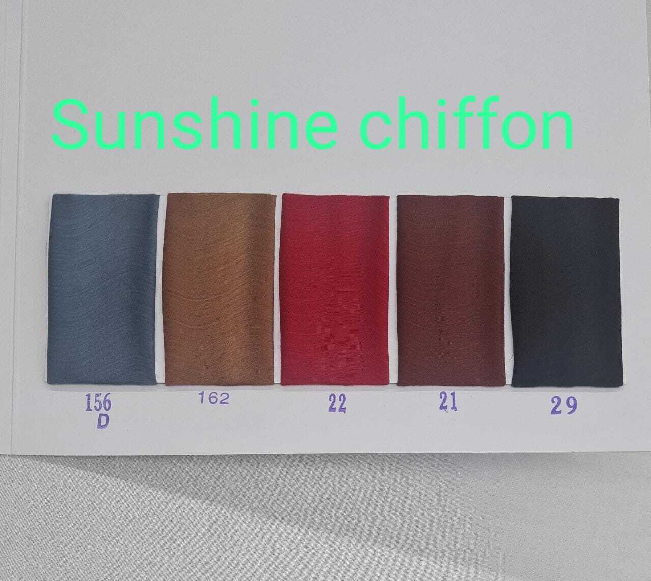 Satin Shiffon Plain Fabric - 100% Satin, Width: 44 Meter, All Colors Available | Quick Dry, Smooth Texture, Machine Washable For Kurti And Dress Use