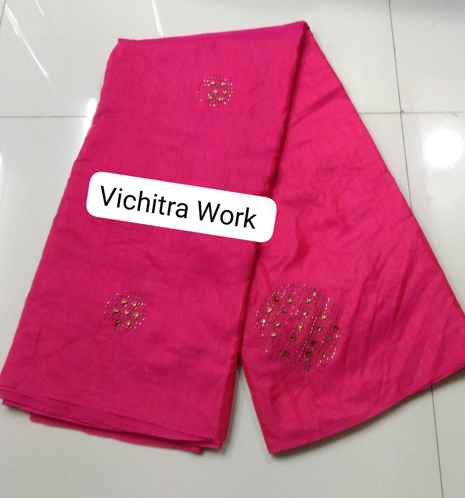 Paper Silk Work - Attributes: Washable