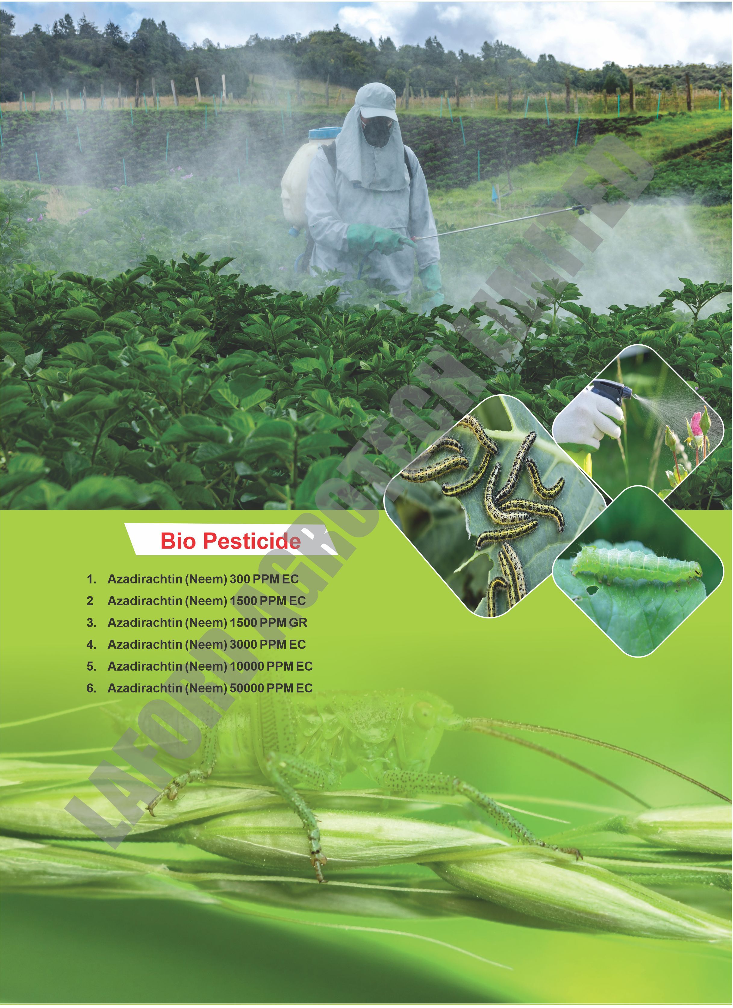 Azadirachtin 10000 Ppm Ec - Application: Agriculture