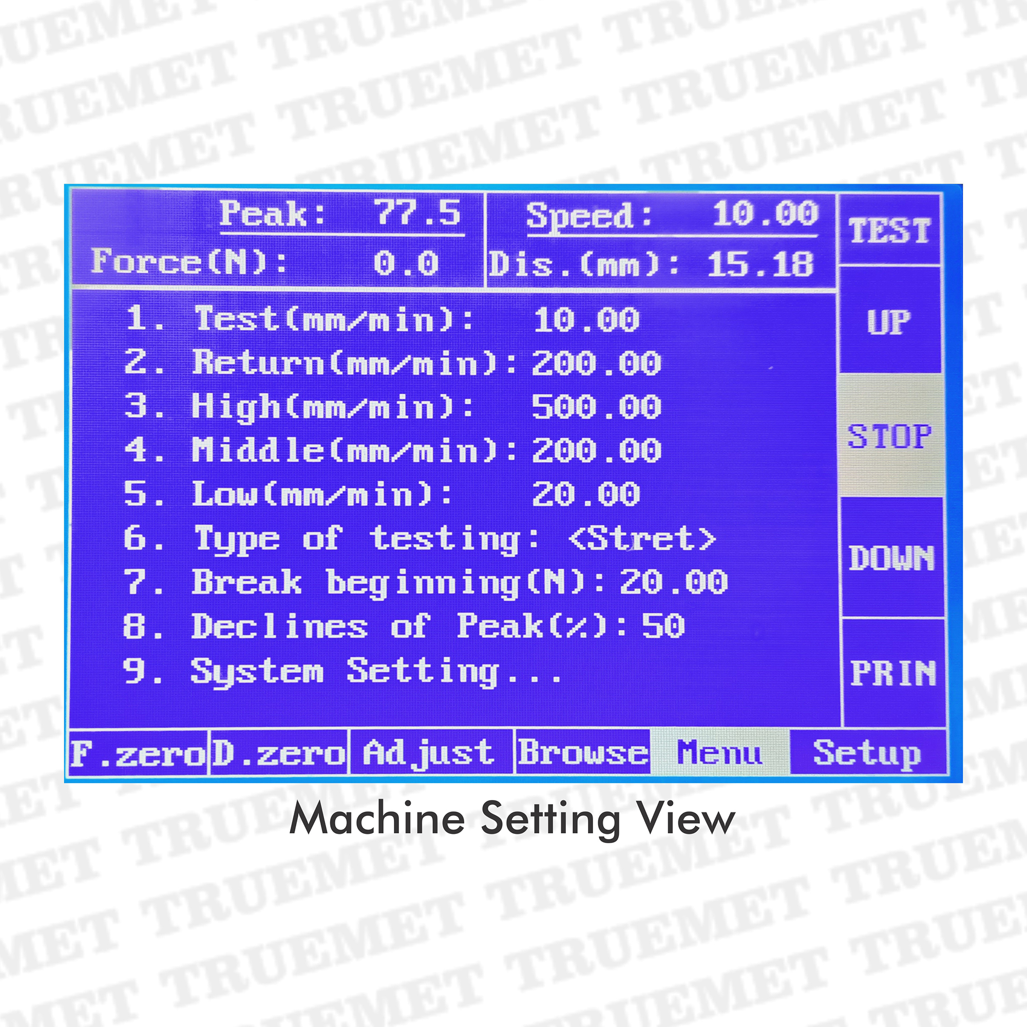 Computer Controlled Electro Mechanical Universal Testing Machine - 425x400x1315 Mm, 90 Kg Weight | 1/20000 Load Resolution, Online Graphing, Multi-load Cell And Sensor Compatibility 