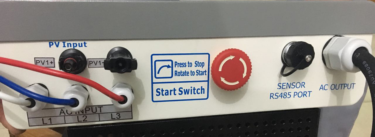 50kw 240v/120v 60hz Single/split Phase Off Grid Pure Sine Wave Inverter With Ac Bypass And Solar Controller