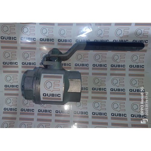 Industrial Ball Valve - Stainless Steel, Grey Finish | Durable, Corrosion-Resistant Design for Industrial & Commercial Use