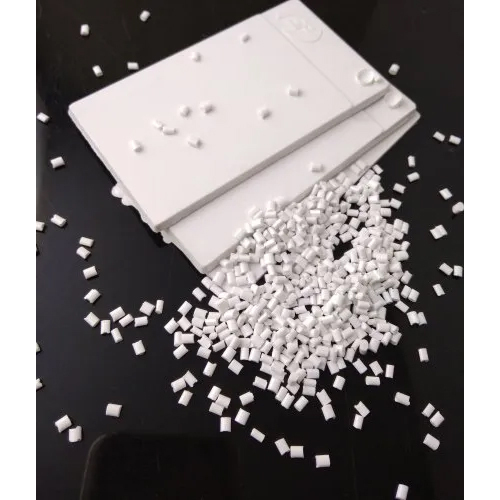 ABS White Pre-Colored Granules - Industrial Grade, White Color, Melting Point: Plastic | Material Feature: ABS Granules, Packaging: Plastic Bag with Inner Liner/Paper Bag