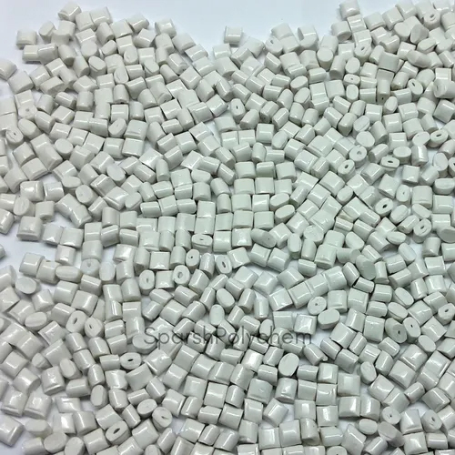 Polycarbonate Granules For Led Downlight - Industrial Grade, 25 Kg Bag Size, White Color, Abs Material Feature, Plastic Melting Point