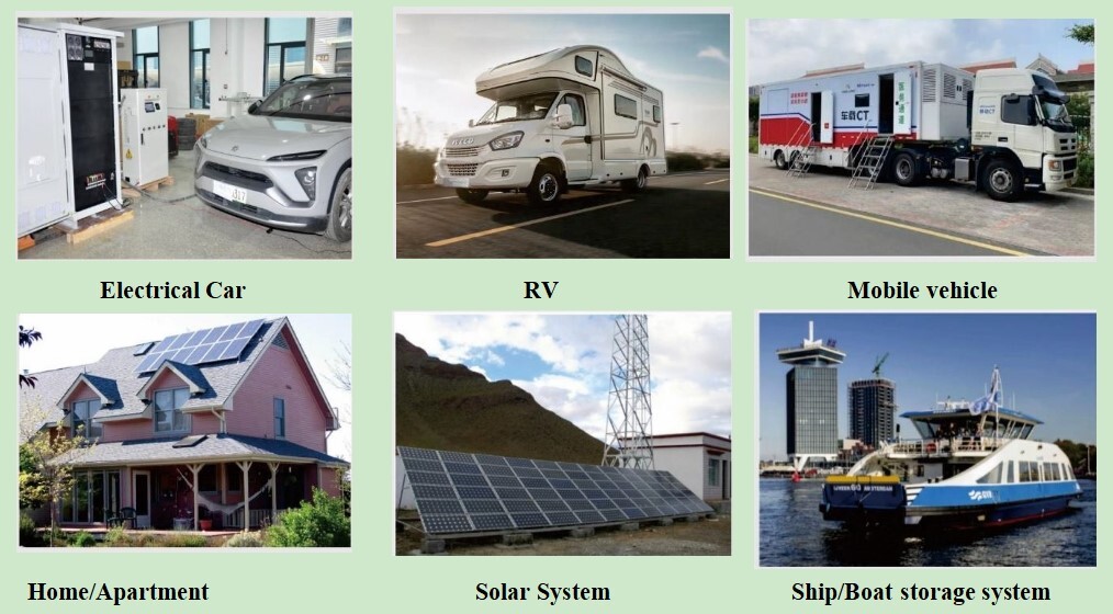 Lithium Iron Phosphate Batteries 50kwh Lithium Battery Bank Built In Solar Charge Controller