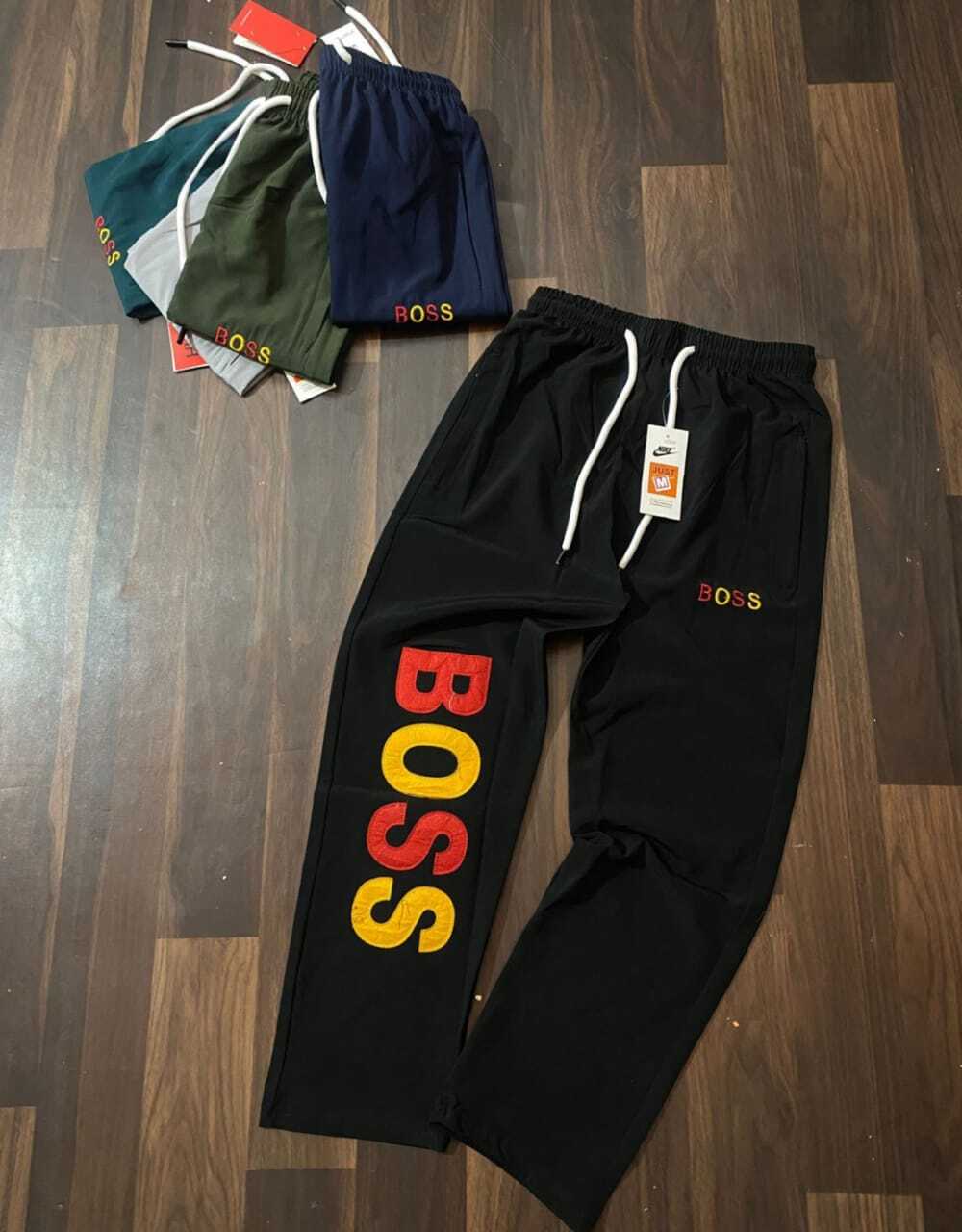 Men's Bottoms - Ns Lycra Fabric, Sizes M, L, Xl, Xxl | Plain Black Design, Ideal For Summer And Winter