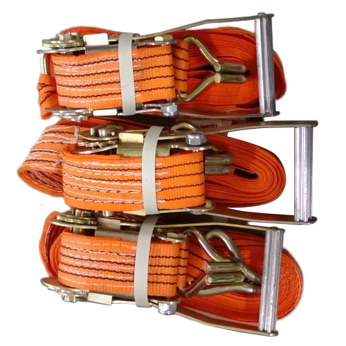 3 Ton 10 Mtr Polyester Ratchets Set - Attributes: Durable