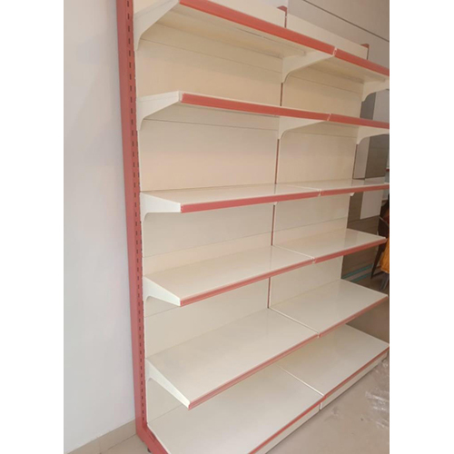Grocery Store Rack - Heavy-duty Steel, Single-sided Design With Polishing Finish | Easy Assembly And Long-lasting Durability