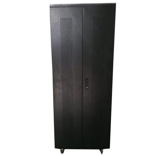 Steel 42U Double Door Perforated Network Rack