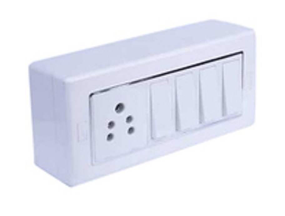 Pvc Switch Box By Paras Traders