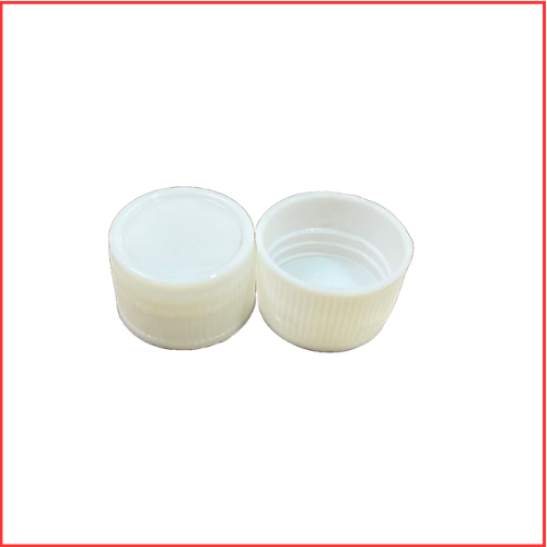 White 25 Mm Sanitizer Cap