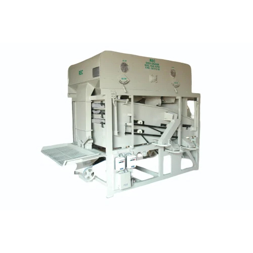 Seed Grader Machine Pearl (4S3R) - Mild Steel, 360x202x310 cm | 2.5 T/hr Capacity, 7 HP Power, Semi-Automatic Operation, Frequency Speed Control