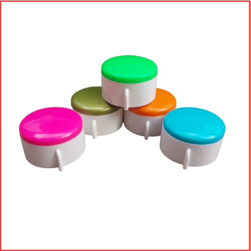 46 Mm Double Color Fridge Bottle Cap - Plastic, 46 Millimeter (Mm), Customized In All Colors | Screw Cap, User-friendly, Lightweight, Warranty Included