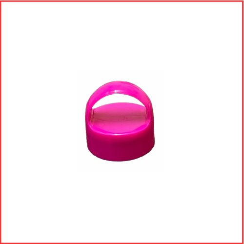 46 Mm Hook Fridge Bottle Cap - Plastic, 46 Mm Diameter, Pink/red/blue Colors | Rigid, User-friendly, Customizable For Unique Branding