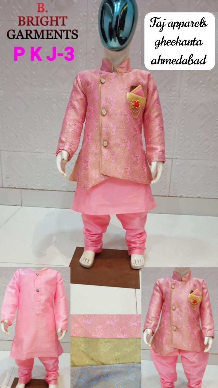 Boys Sherwani - Mehroon Embroidered Full Sleeve Ethnic Attire For Ages 3-16 | Summer Fashion Statement