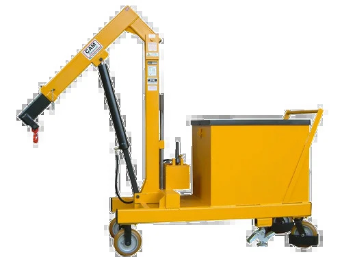 1 Ton Rotated Hydraulic Floor Cranes Application: Warehouse