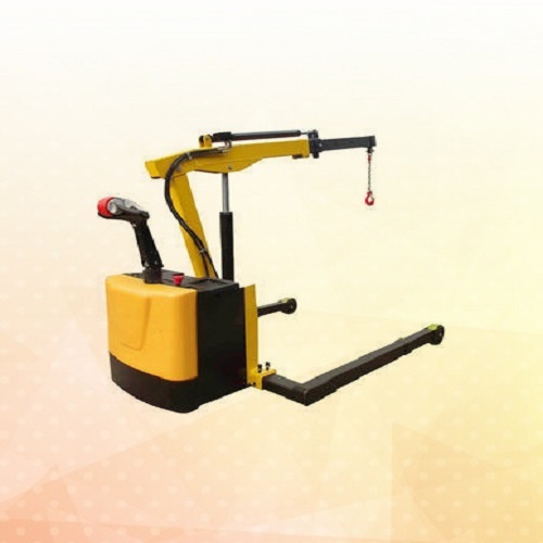 Battery Operated Floor Crane Application: Workshop