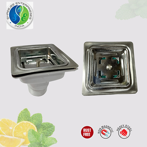 Square Sink Coupling - Color: Gray