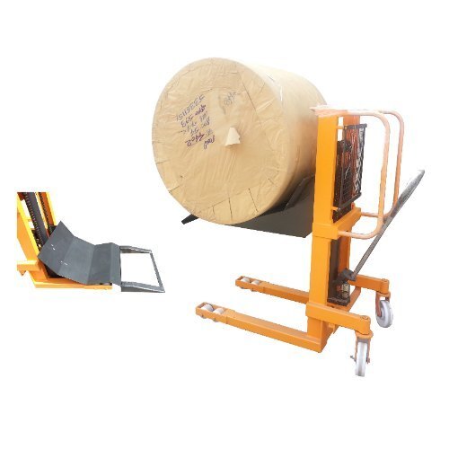 Yellow And Black Portable Stacker