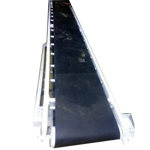 Truck Loading Conveyor - Mild Steel, 26 Ft Length X 600mm Width, 6 To 10 Ft Adjustable Height | High Load Bearing, Oil Resistant, Smooth Roller Operation