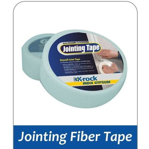 Jointing Fiber Tape - Aluminium Foil, 1 Inch x 60 Yards, White | Single-Sided Hot Melt Adhesive, Ideal for Masking Applications
