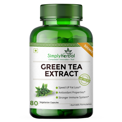 Simply Herbal Green Tea Extract Dosage Form: Capsule