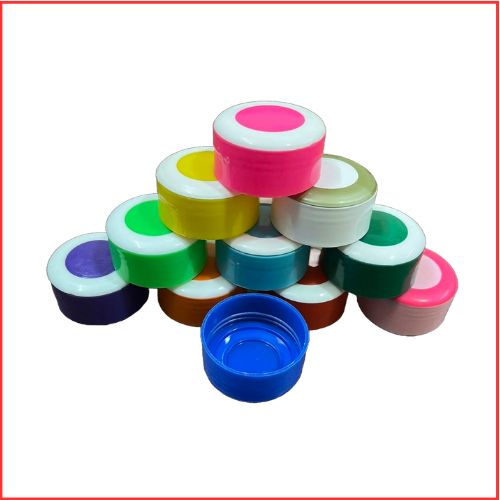 Plastic 46 Mm Double Color Fridge Bottle Cap