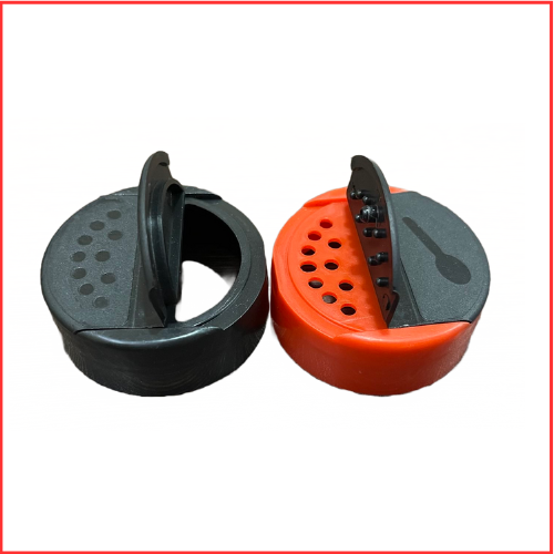 Black 38 Mm Plastic Spice Cap