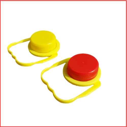 Yellow And White 38 Mm Handle Cap (With Seal)