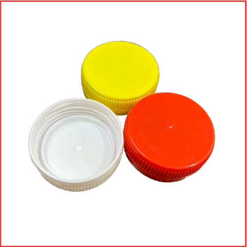 Yellow And White 38 Mm Handle Cap (With Seal)