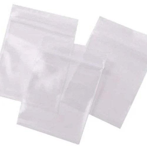 Ldpe Plastic Packaging Bag - Color: White