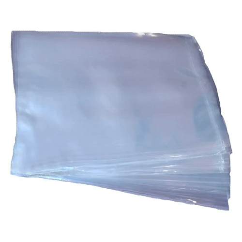 Pp Polythene Cover - Transparent, 0.55 Mm Thick, White Color | Soft Material, 3-side Seal Packing, Available In Various Sizes