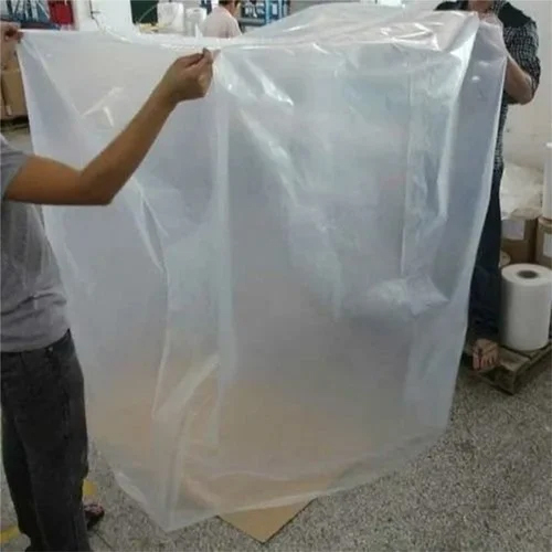 Ldpe Polythene Cover - 50 Micron Thickness, Transparent Color | Soft Hardness, 3-side Seal Pouch, Various Sizes Available