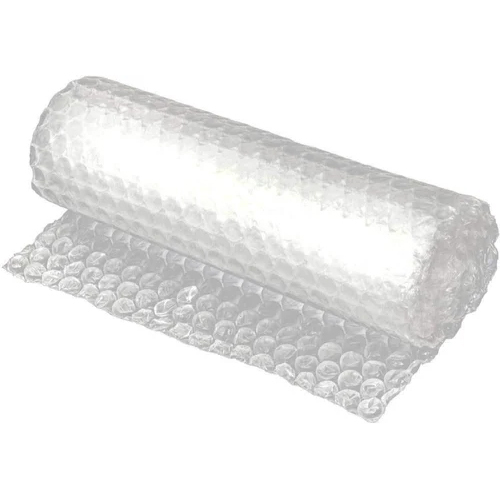 Packaging Air Bubble Roll - Ldpe Material, 50 M Length, Transparent Color , Soft Hardness, 3-side Seal Pouch Format, Suitable For E-commerce & Shipping