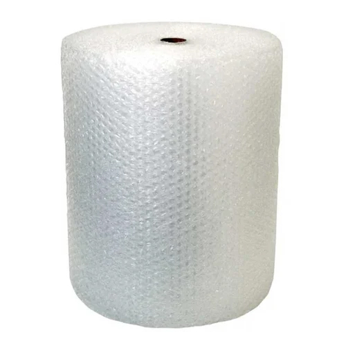 Packaging Air Bubble Roll - Ldpe Material, 50 M Length, Transparent Color , Soft Hardness, 3-side Seal Pouch Format, Suitable For E-commerce & Shipping
