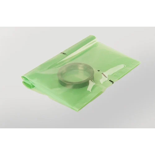 Vci Poly Bag - Vci Plastic Material, 60 Microns Thickness, 0.5 Kg Capacity, Green Color , Flexiloop Handle, Different Sizes Available For Agriculture And Garbage Usage