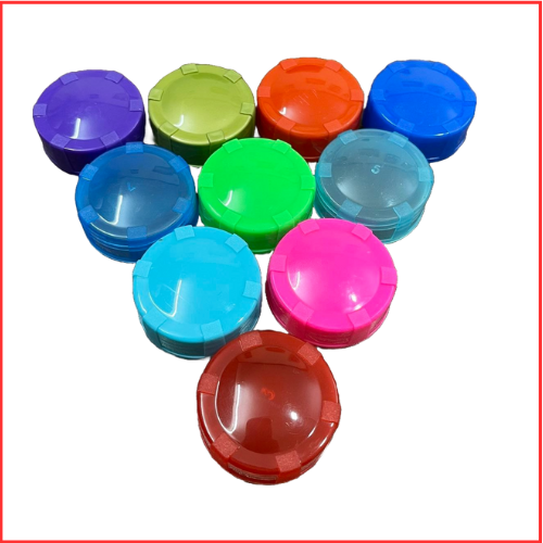 38 Mm Plastic Screw Cap - 38 Millimeter Diameter, High Strength, Lightweight, Customizable In All Colors