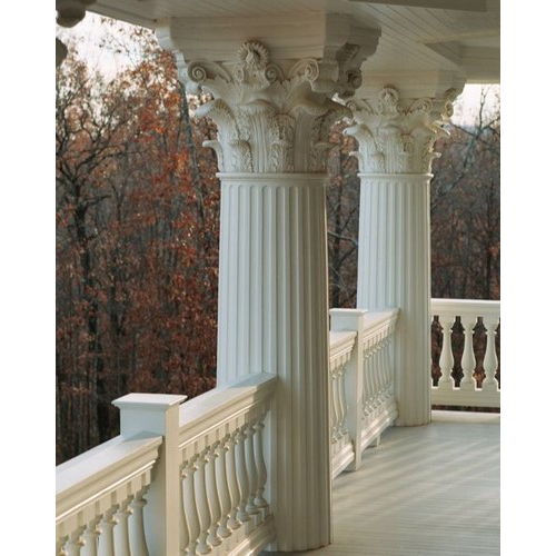 उच्च गुणवत्ता वाले म्यूरल जीआरसी पिलर्स