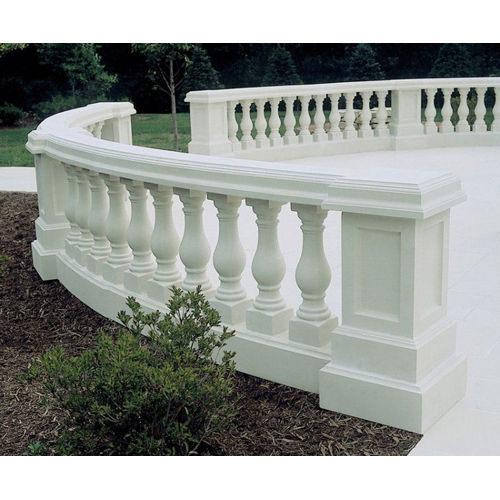 Galvanized Sheet White Grc Baluster