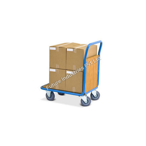 Platform Trolley - Stainless Steel, Different Sizes Available, Blue | Max Load 500 To 2500, Ideal For Material Handling